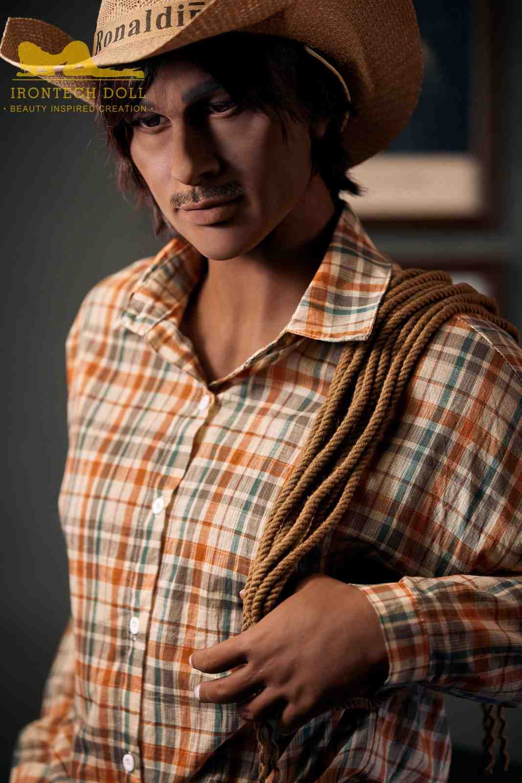 IronTech 175cm (5ft9') Country Boy Male Sex Doll - Lean