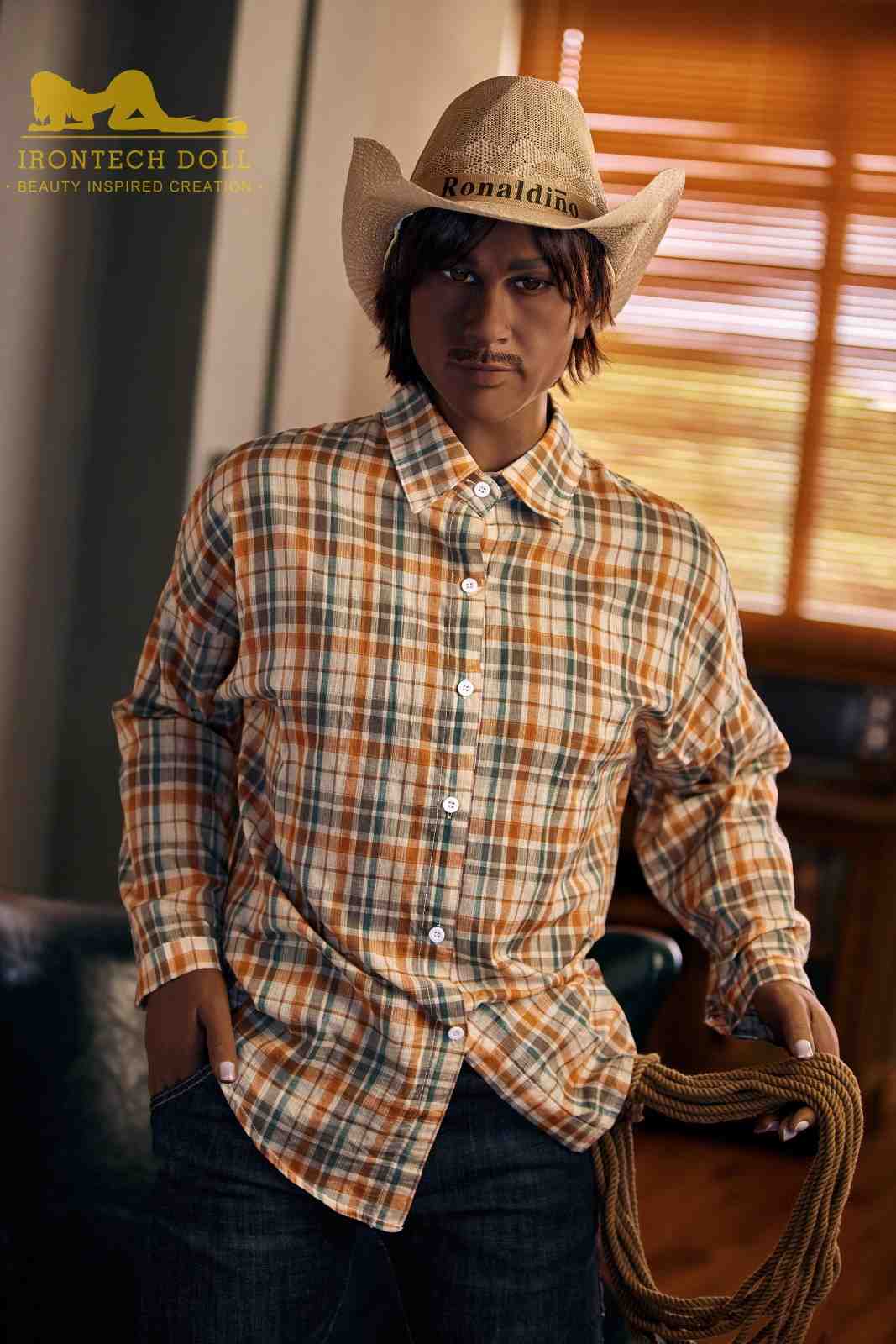 IronTech 175cm (5ft9') Country Boy Male Sex Doll - Lean