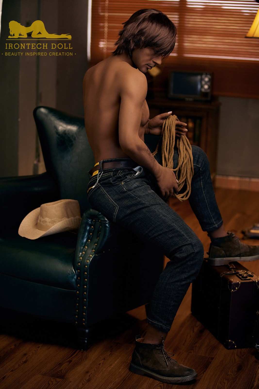 IronTech 175cm (5ft9') Country Boy Male Sex Doll - Lean