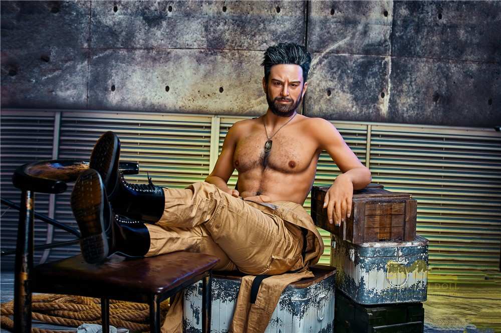 IronTech 175cm (5ft9') Sexy Matured Male with Silicone Head Doll Model - Robert
