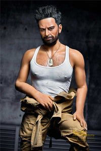 IronTech 175cm (5ft9') Sexy Matured Male with Silicone Head Doll Model - Robert