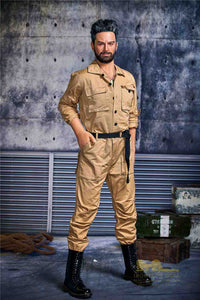 IronTech 175cm (5ft9') Sexy Matured Male with Silicone Head Doll Model - Robert