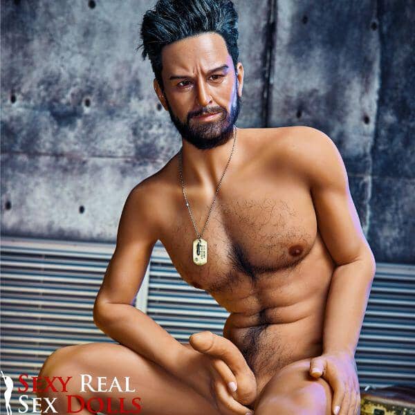 IronTech 175cm (5ft9') Sexy Matured Male with Silicone Head Doll Model - Robert