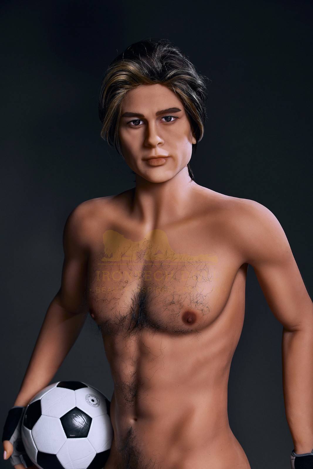 IronTech 175cm (5ft9') Sexy Soccer Super Star Hottie Male Sex Doll - Seymour