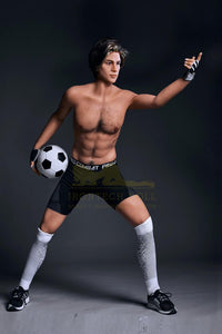 IronTech 175cm (5ft9') Sexy Soccer Super Star Hottie Male Sex Doll - Seymour