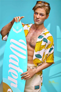 IronTech 176cm (5ft7') American Beach Boy Silicone Male Sex Doll - Jack