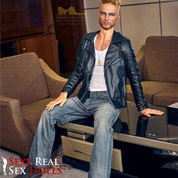 176cm (5ft7') American Golden Dream Silicone Male Sex Doll - Kevin, IronTech, , Sexy Real Sex Dolls