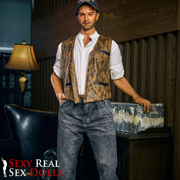 176cm (5ft7') American Silicone Male Sex Doll Muscular & Wild Companion - Wiliam, IronTech, , Sexy Real Sex Dolls