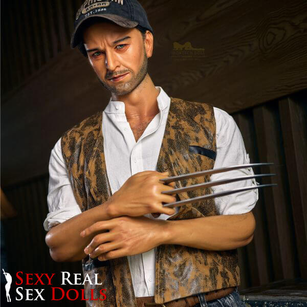 176cm (5ft7') American Silicone Male Sex Doll Muscular & Wild Companion - Wiliam, IronTech, , Sexy Real Sex Dolls