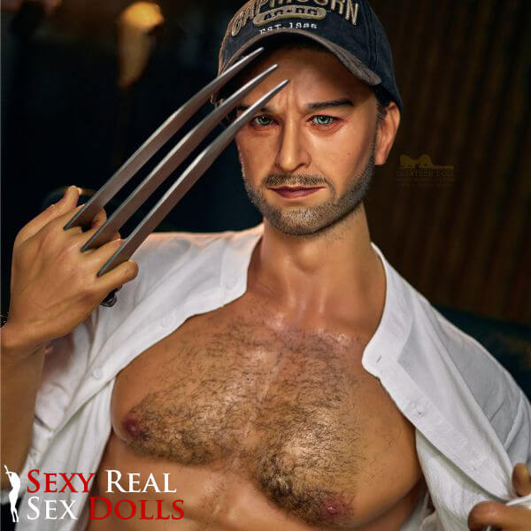 176cm (5ft7') American Silicone Male Sex Doll Muscular & Wild Companion - Wiliam, IronTech, , Sexy Real Sex Dolls