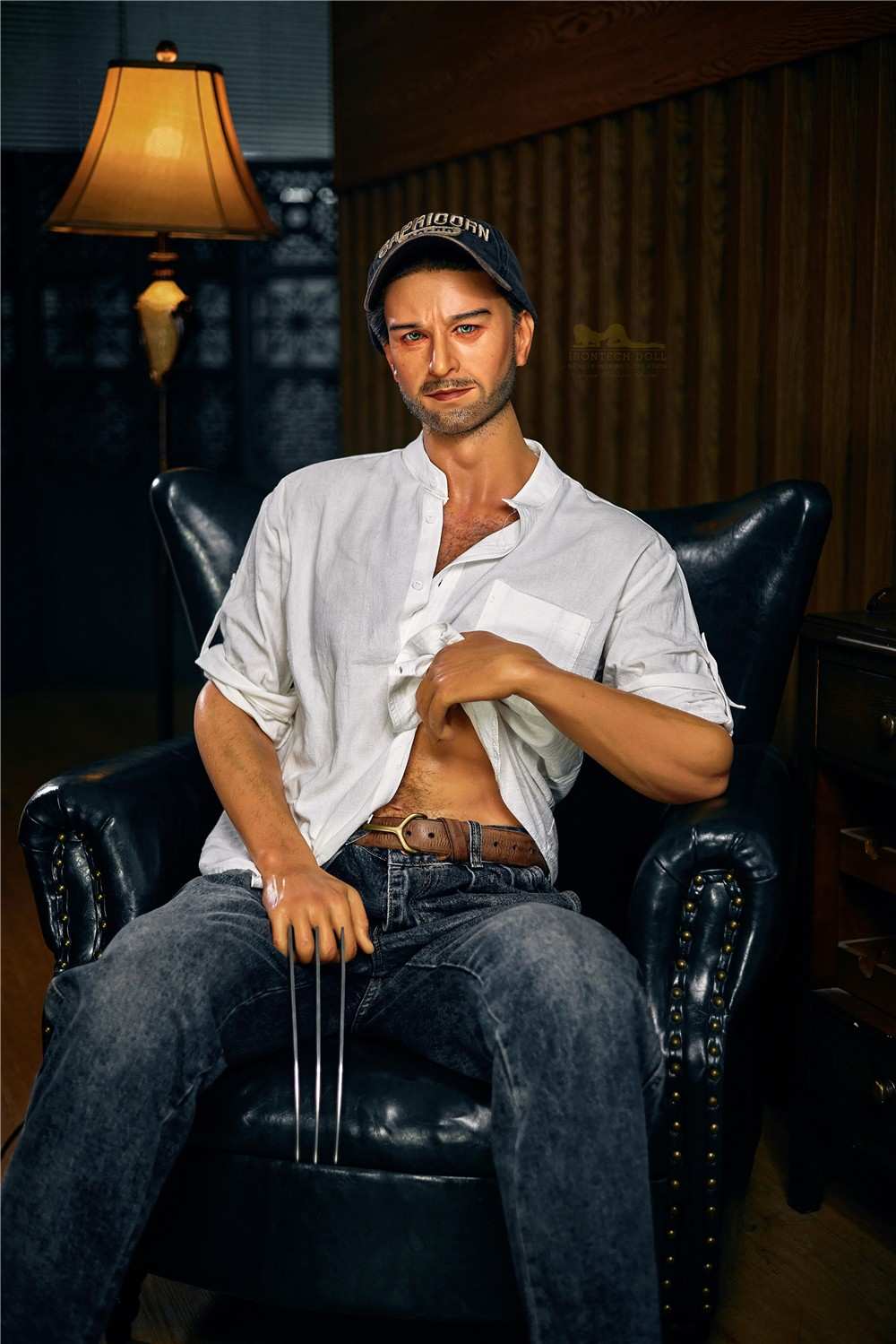 IronTech 176cm (5ft7") American Silicone Male Sex Doll Muscular & Wild Companion - Wiliam