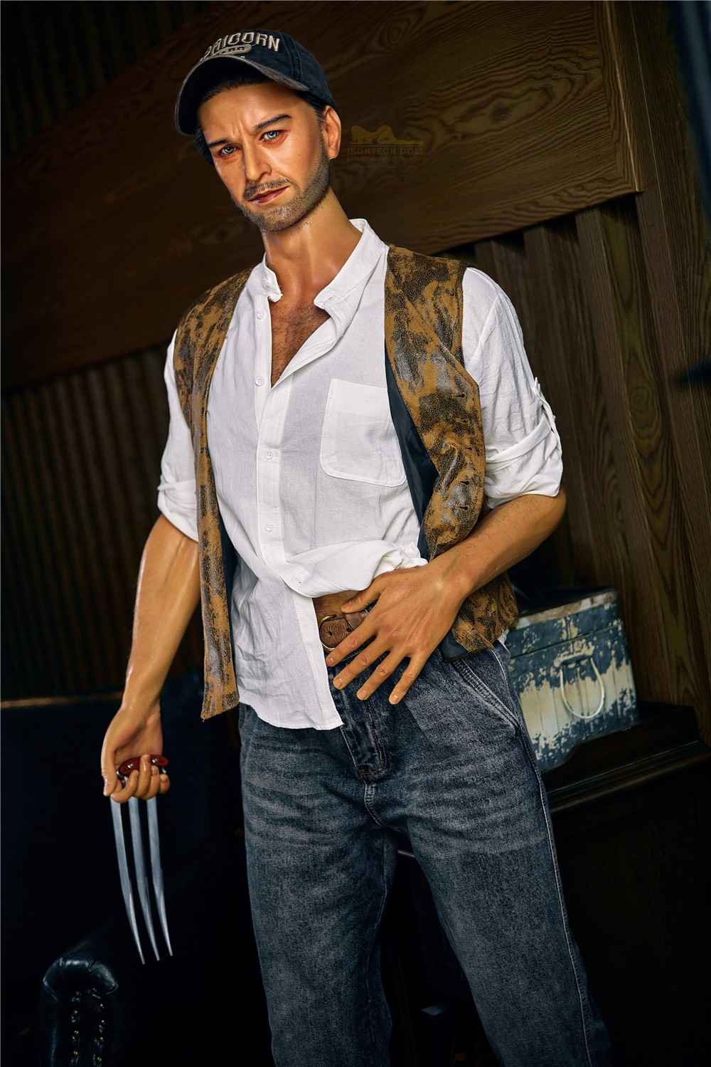 IronTech 176cm (5ft7") American Silicone Male Sex Doll Muscular & Wild Companion - Wiliam