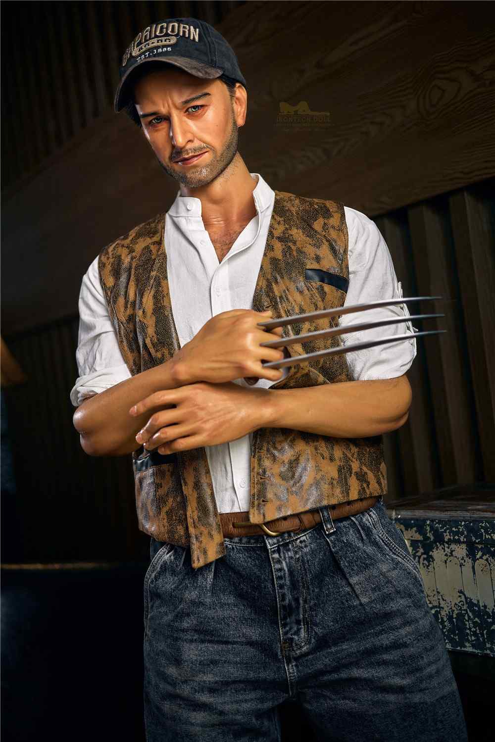 IronTech 176cm (5ft7") American Silicone Male Sex Doll Muscular & Wild Companion - Wiliam