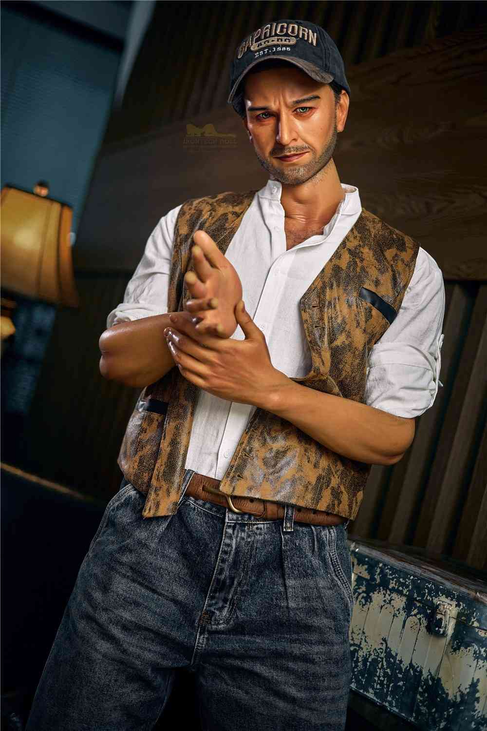 IronTech 176cm (5ft7") American Silicone Male Sex Doll Muscular & Wild Companion - Wiliam