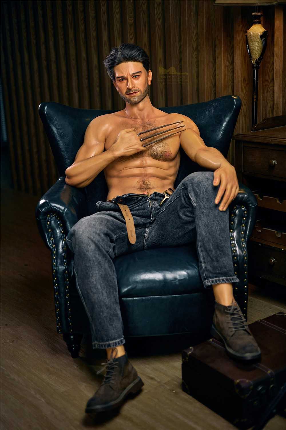 IronTech 176cm (5ft7") American Silicone Male Sex Doll Muscular & Wild Companion - Wiliam