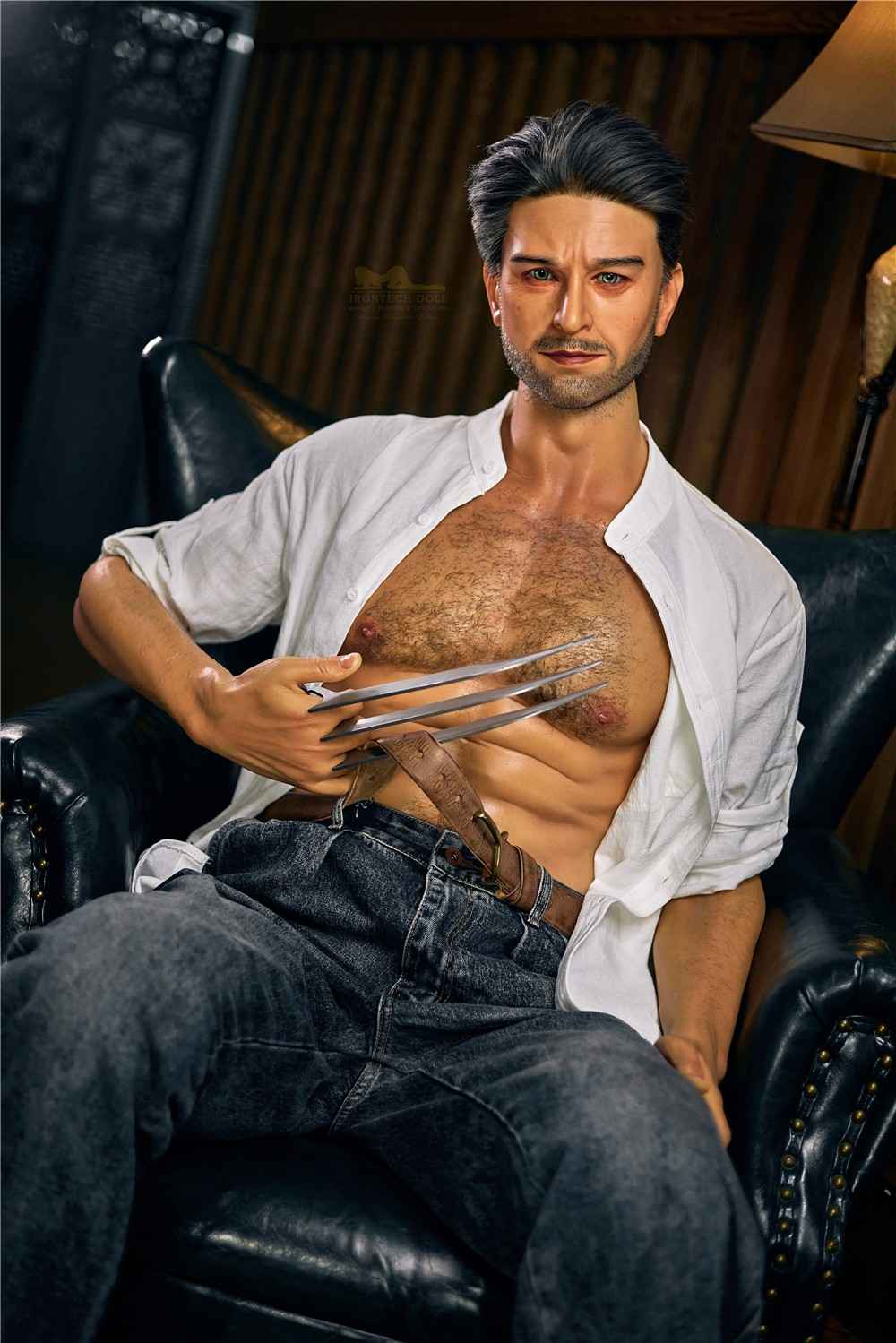 IronTech 176cm (5ft7") American Silicone Male Sex Doll Muscular & Wild Companion - Wiliam