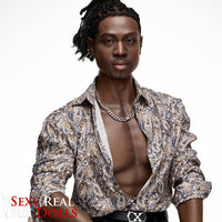 176cm (5ft7') Ebony Fantasy Muscular Build Silicone Male Sex Doll - James, IronTech, , Sexy Real Sex Dolls