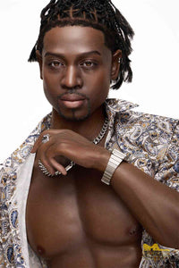 IronTech 176cm (5ft7') Ebony Fantasy Muscular Build Silicone Male Sex Doll - James