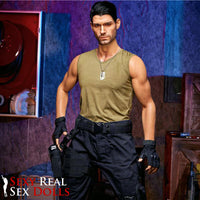 176cm (5ft7') Elite Commando Muscular Silicone Male Sex Doll - Thomas, IronTech, , Sexy Real Sex Dolls