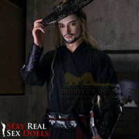 IronTech 176cm (5ft7') Long-Haired Mythical Warrior with Muscular Body Silicone Male Sex Doll - Jhon