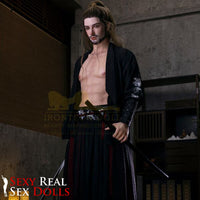 IronTech 176cm (5ft7') Long-Haired Mythical Warrior with Muscular Body Silicone Male Sex Doll - Jhon