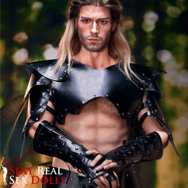 IronTech 176cm (5ft7') Sexy Soldier of War with Strong Muscular Build Silicone Male Sex Doll - Thomas