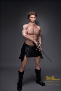 IronTech 176cm (5ft7') Sexy Soldier of War with Strong Muscular Build Silicone Male Sex Doll - Thomas