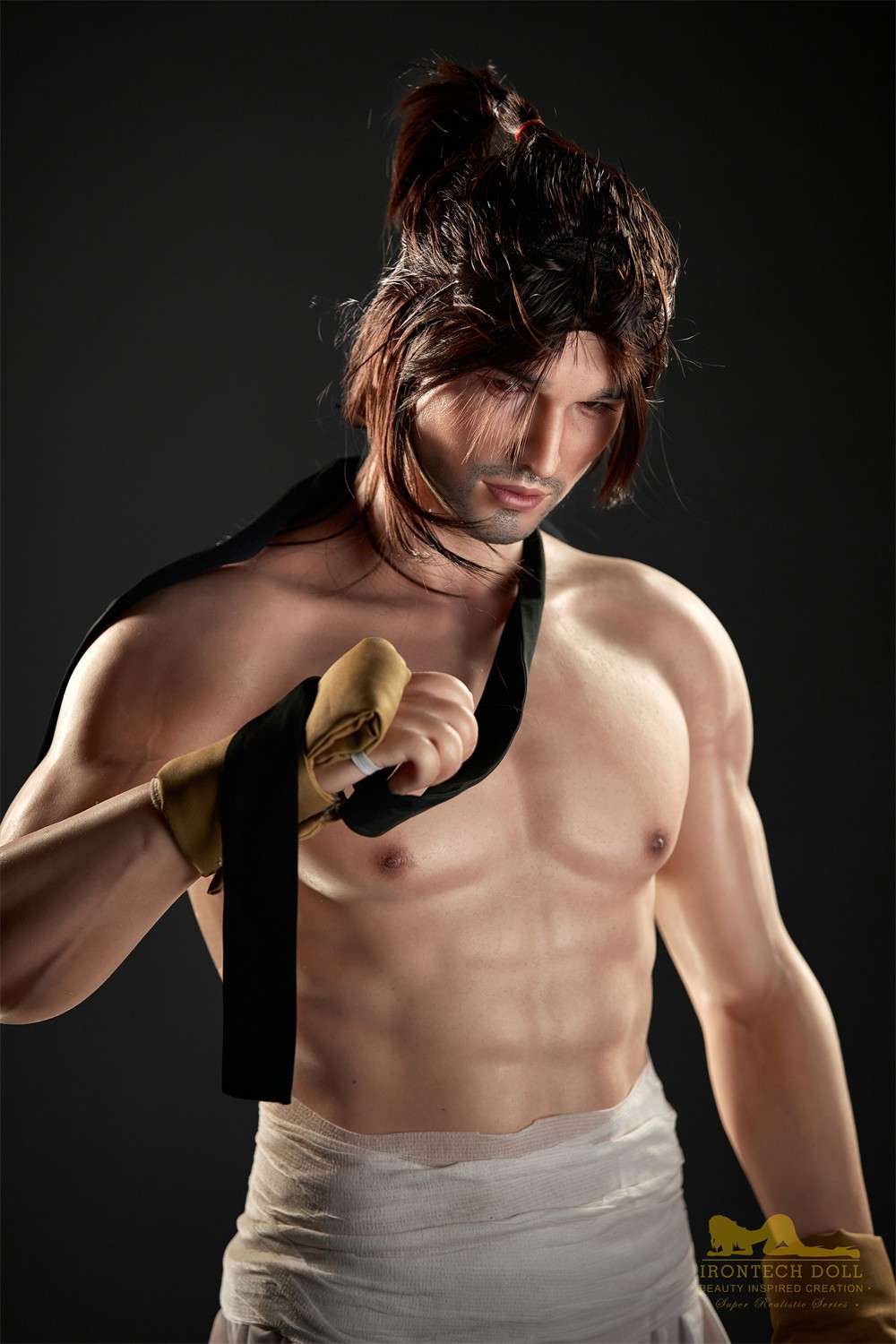 IronTech 176cm (5ft7") Strong, Muscular & Full Size Silicone Male Sex Doll - Kevin