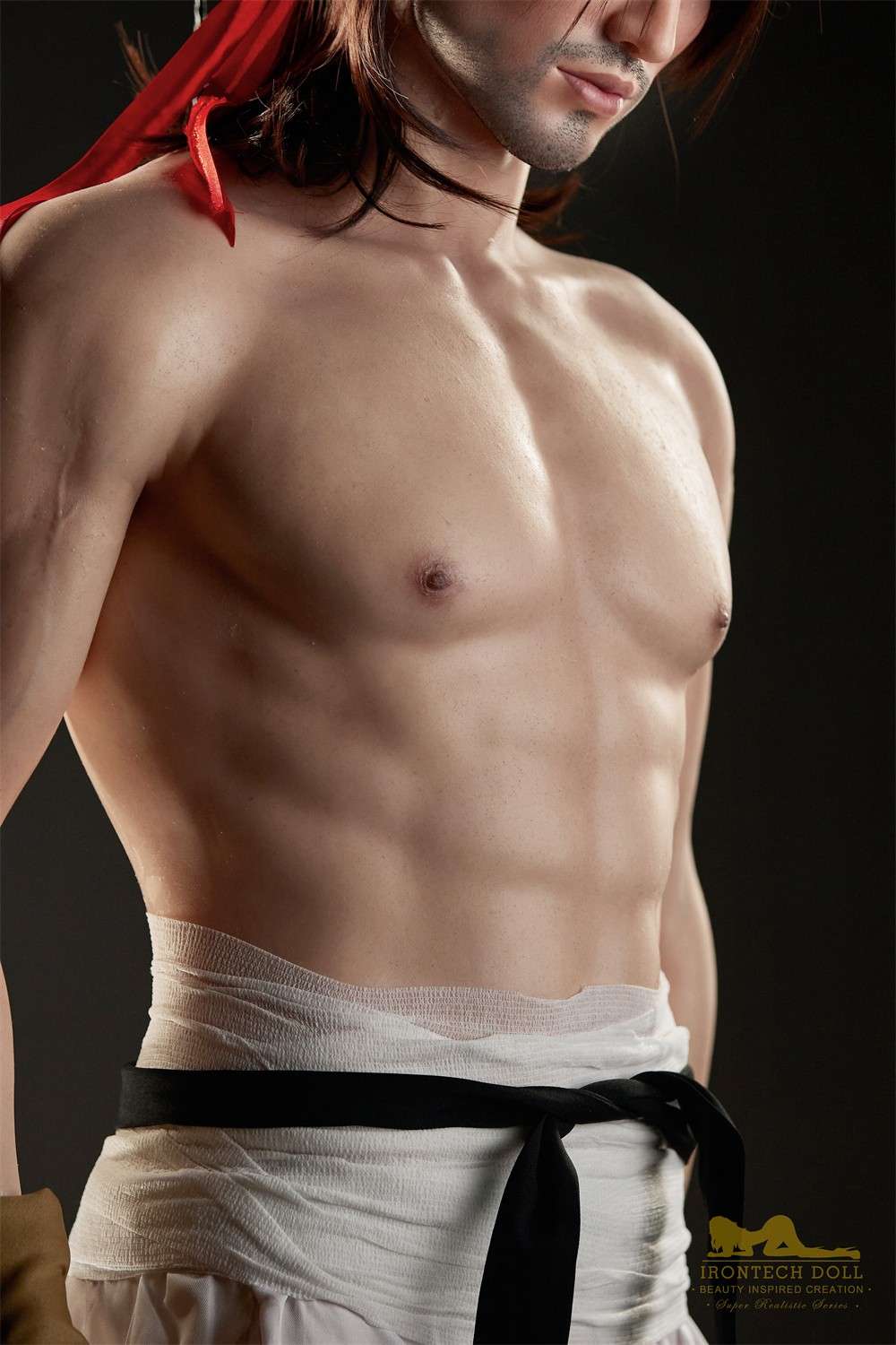 IronTech 176cm (5ft7") Strong, Muscular & Full Size Silicone Male Sex Doll - Kevin