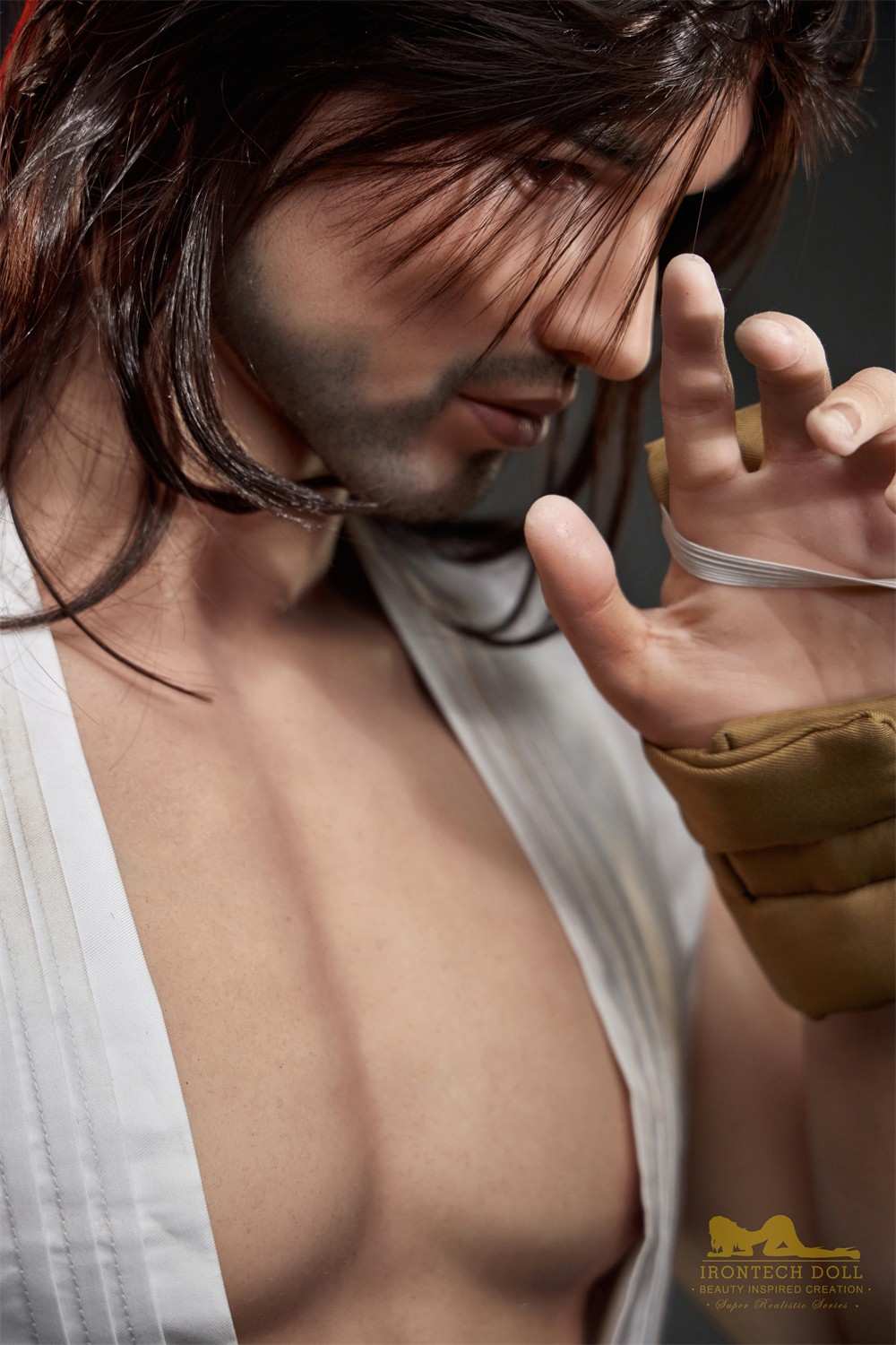 IronTech 176cm (5ft7") Strong, Muscular & Full Size Silicone Male Sex Doll - Kevin