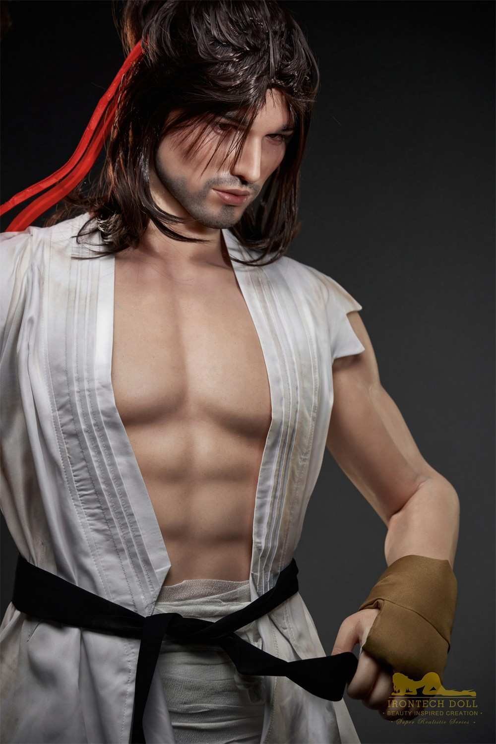 IronTech 176cm (5ft7") Strong, Muscular & Full Size Silicone Male Sex Doll - Kevin