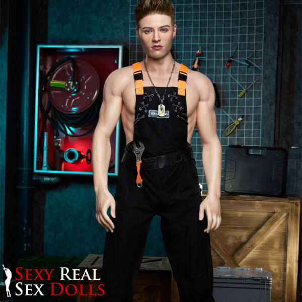176cm (5ft7') Young Strong Silicone Male Sex Doll - Jack, IronTech, , Sexy Real Sex Dolls