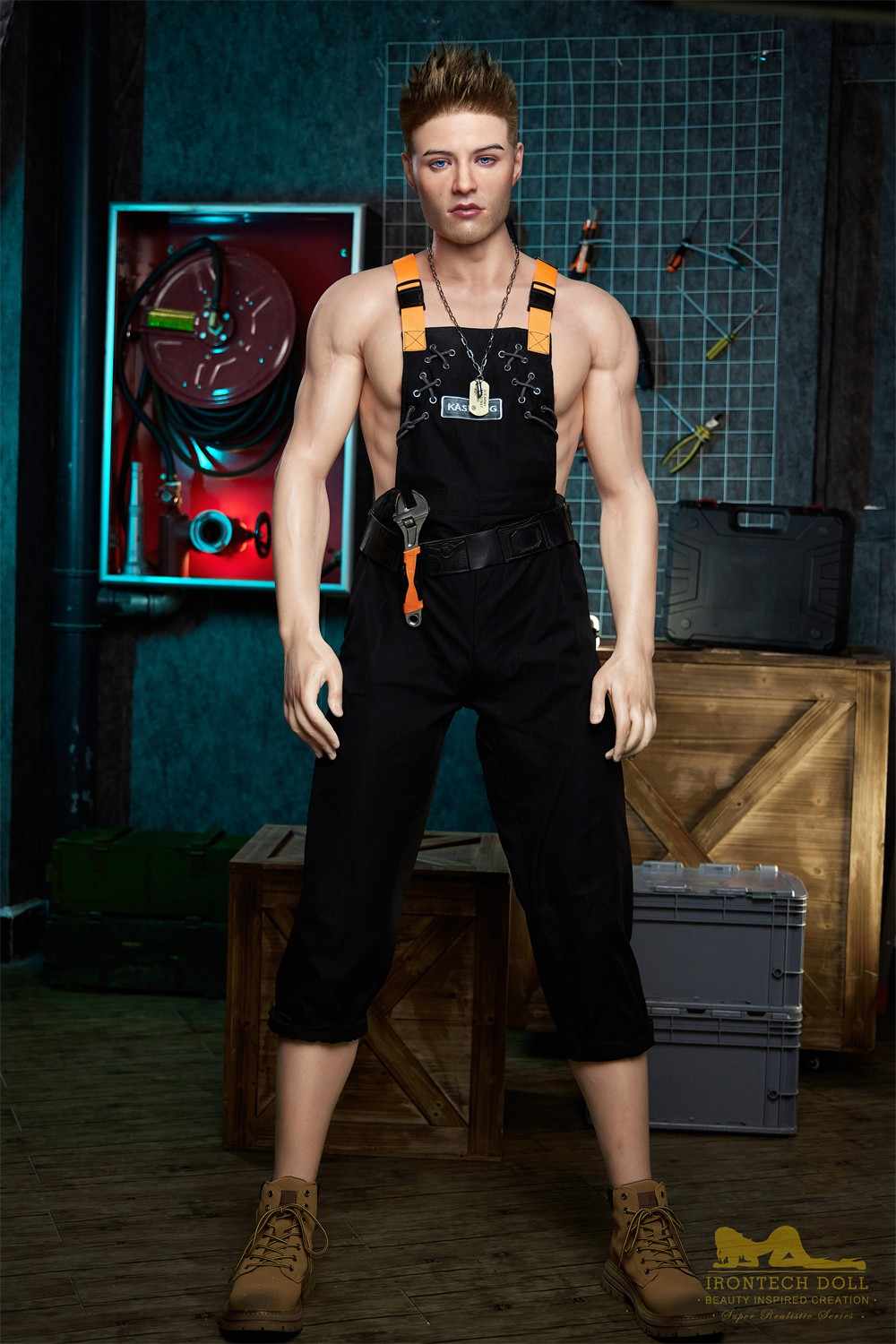 IronTech 176cm (5ft7') Young Strong Silicone Male Sex Doll - Jack