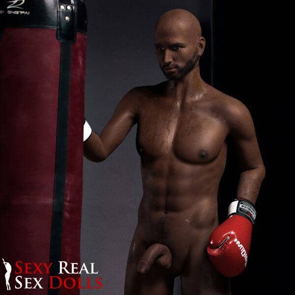 IronTech mws_apo_generated 175cm (5ft9') Boxing Champion Black Male Sex Doll - Jack