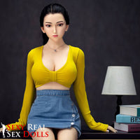 Jarliet Dolls 150cm (4ft9') - Hybrid Black-Haired Sex Doll – Curvy Seduction - Fine Jarliet