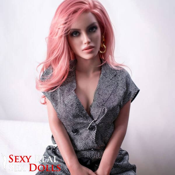Jarliet Dolls 153cm (5ft) - Pink-Haired Silicone Sex Doll – Elegant Fantasy Girl - Pag Jarliet