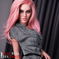 Jarliet Dolls 153cm (5ft) - Pink-Haired Silicone Sex Doll – Elegant Fantasy Girl - Pag Jarliet