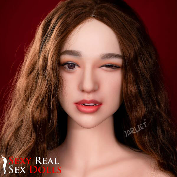 153cm (5ft) - Silicone Sex Doll – Sensual Curly-Haired Temptation Beauty - Eve Jarliet, Jarliet Dolls, , Sexy Real Sex Dolls