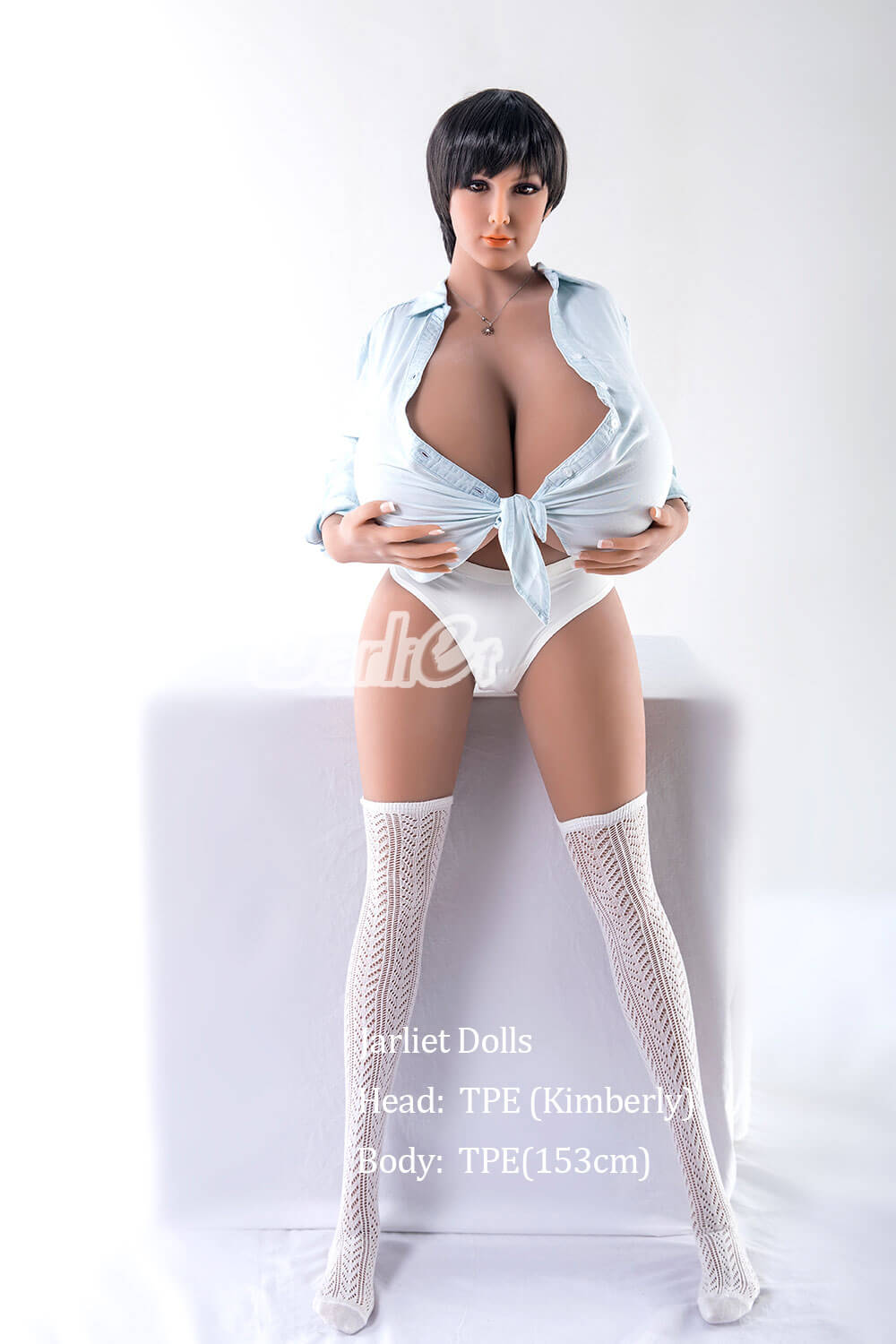 Jarliet Dolls 153cm (5ft0") Busty MILF Full TPE Sex Doll - Kimberly