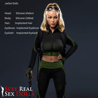 160cm (5ft2') Silicone Sex Doll with Blonde Hair & Fantasy Look - Hellen, Jarliet Dolls, , Sexy Real Sex Dolls