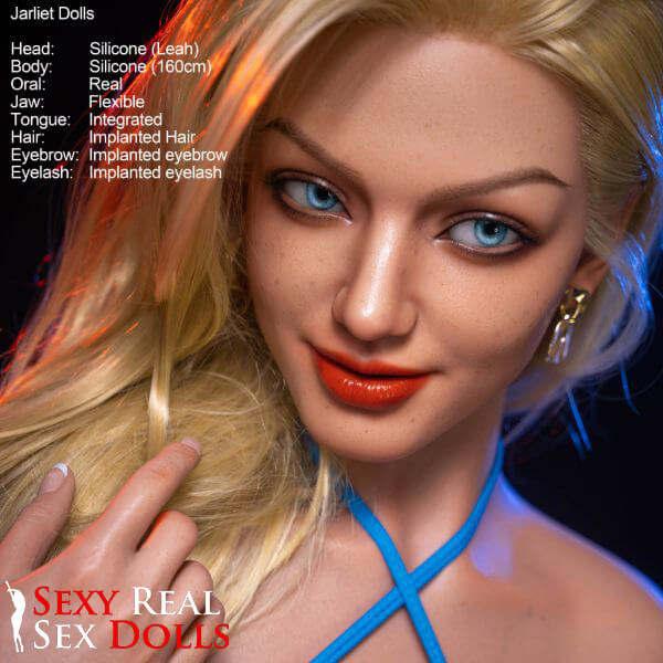 160cm (5ft2') Spicy Silicone Sex Doll with Realistic Oral Capabilities - Leah, Jarliet Dolls, , Sexy Real Sex Dolls