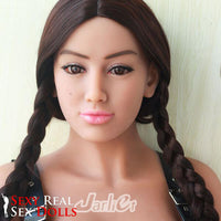 160cm (5ft2') Black-Haired Big Boobs Fantasy TPE Sex Doll - Leila, Jarliet Dolls, , Sexy Real Sex Dolls