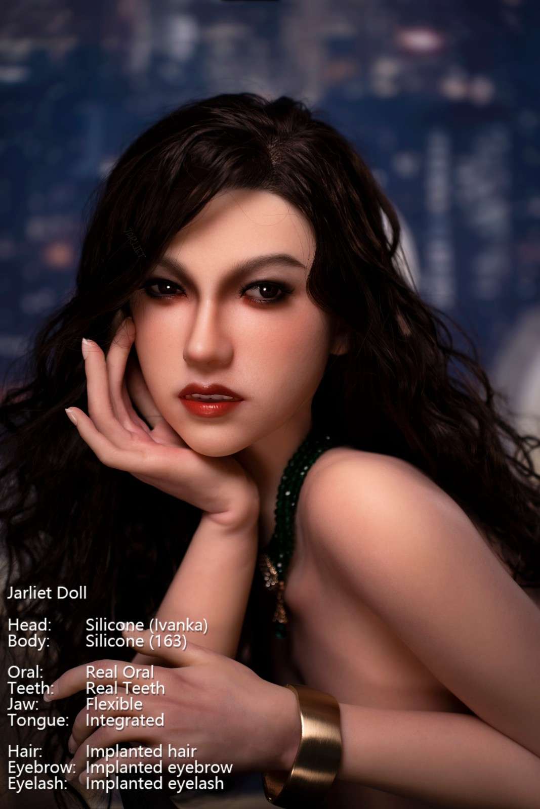 Jarliet Dolls 163cm (5ft3") Brunette Silicone Sex Doll - Ivanka