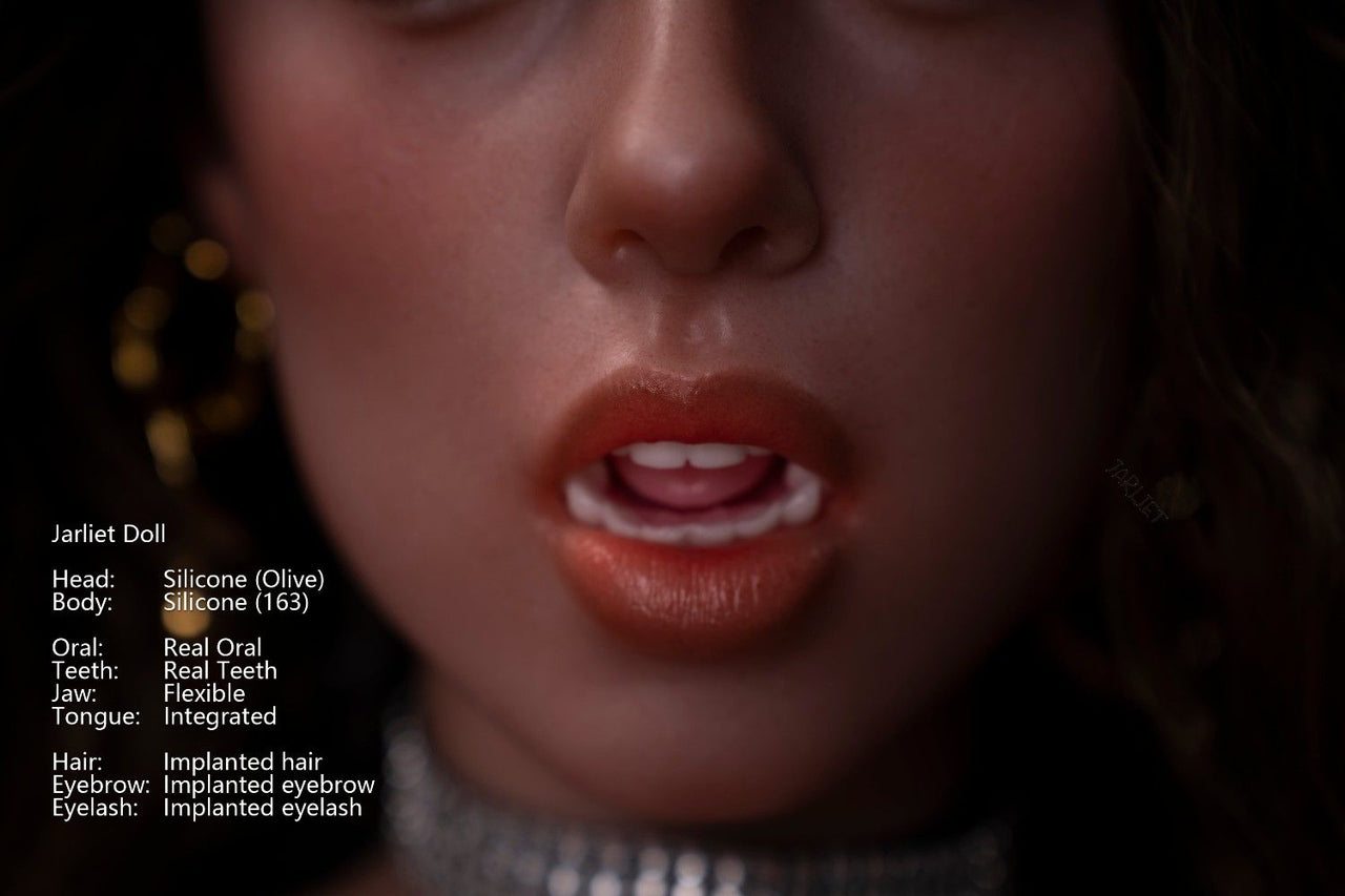Jarliet Dolls 163cm (5ft4") Full Silicone Sex Doll – Light Tan - Olive