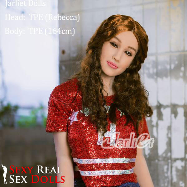 164cm (5ft3') American TPE Sex Doll with Sporty Fantasy - Rebecca, Jarliet Dolls, , Sexy Real Sex Dolls
