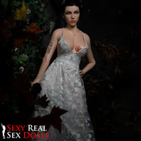 Jarliet Dolls 165cm (5ft3') - Exotic Tattooed Black-Haired Silicone Sex Doll - Loni Jarliet