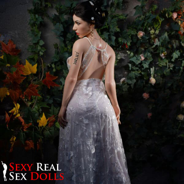 Jarliet Dolls 165cm (5ft3') - Exotic Tattooed Black-Haired Silicone Sex Doll - Loni Jarliet