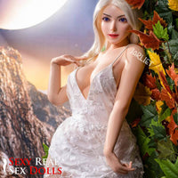 165cm (5ft3') Blonde Fantasy Girl with Tender Curves Silicone Sex Doll - Wei, Jarliet Dolls, , Sexy Real Sex Dolls