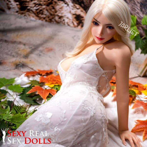 165cm (5ft3') Blonde Fantasy Girl with Tender Curves Silicone Sex Doll - Wei, Jarliet Dolls, , Sexy Real Sex Dolls