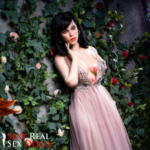 Jarliet Dolls 165cm (5ft3') - Tattooed Black-Haired Silicone Sex Doll Fantasy Beauty - Liana Jarliet